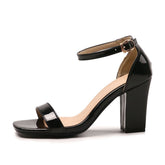Essential Sleek Faux Suede Block Heels
